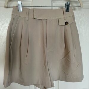 LOVE BONITO Tan Shorts
